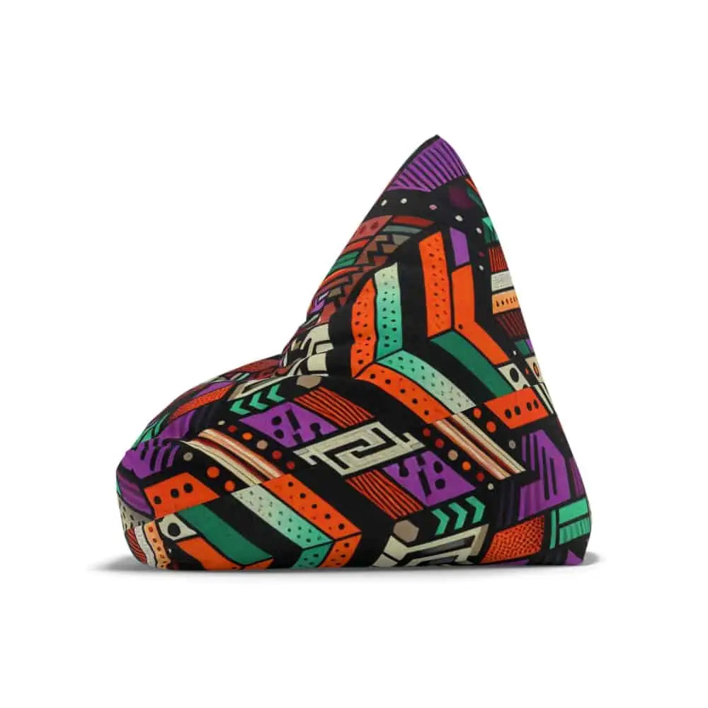 Graffiti Bean Bag Chair Cover with Edgy Urban Flair