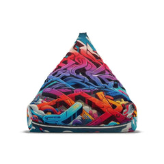 Graffiti Street Style Bean Bag Cover 38’’ × 42’’ 29’’