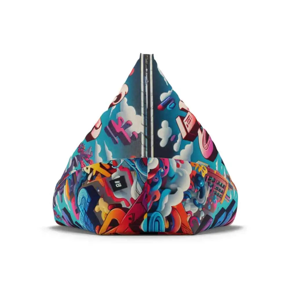 Graffiti Street Style Bean Bag Cover