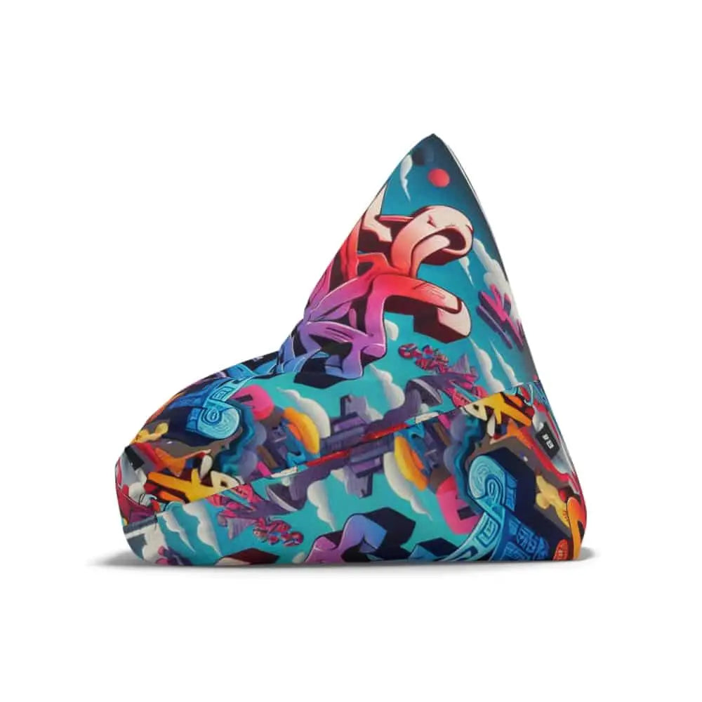 Graffiti Street Style Bean Bag Cover
