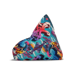 Graffiti Street Style Bean Bag Cover