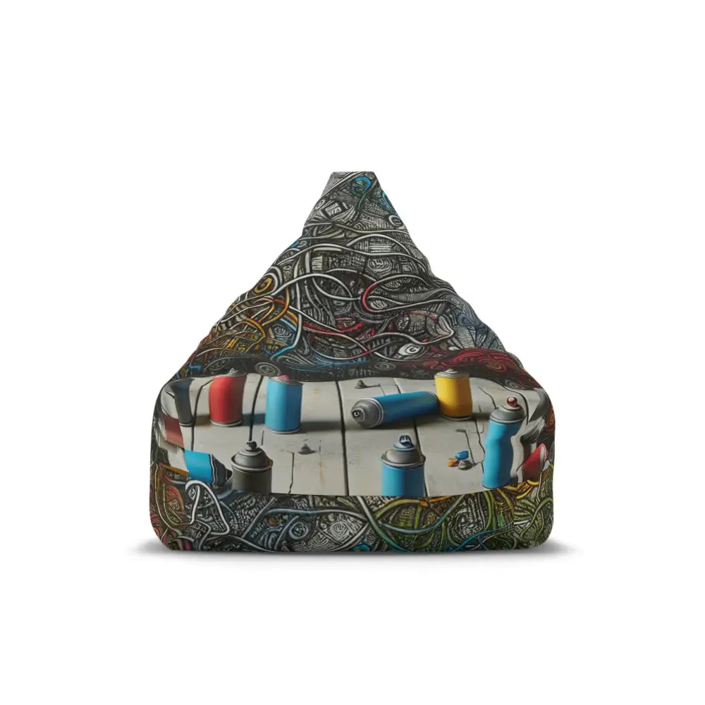 Graffiti Wall Designed Bean Bag Chair Cover 27’’ × 30’’