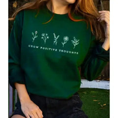 Grow Positive Vegan Sweatshirt - SWEATSHIRT