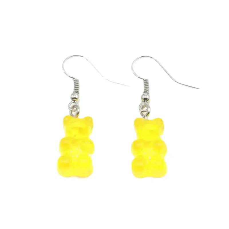 Gummy Bear Cartoon Dangle Earrings