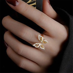 Half Butterfly Stud Earrings for Everyday Wear