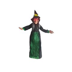 Halloween Adornment Witch Hanging Ghost Voice Touch