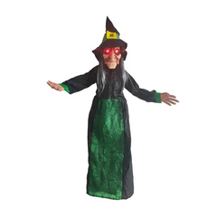 Halloween Adornment Witch Hanging Ghost Voice Touch