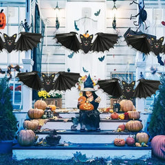 Halloween Paper Bat Hanging Ornament