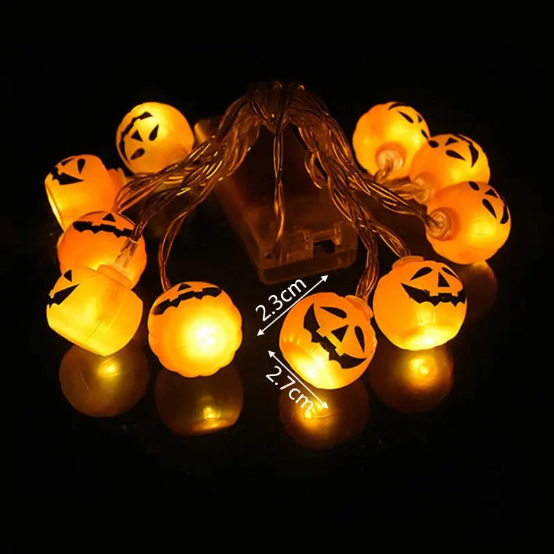 Halloween Pumpkin Ghost Spider Led Light