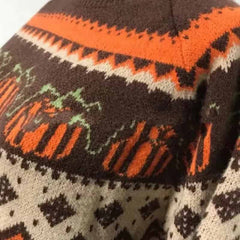 Halloween Soft Warm Pumpkin Sweater