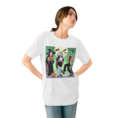 Halloween T-Shirt with Enchanting Shadows Character Design