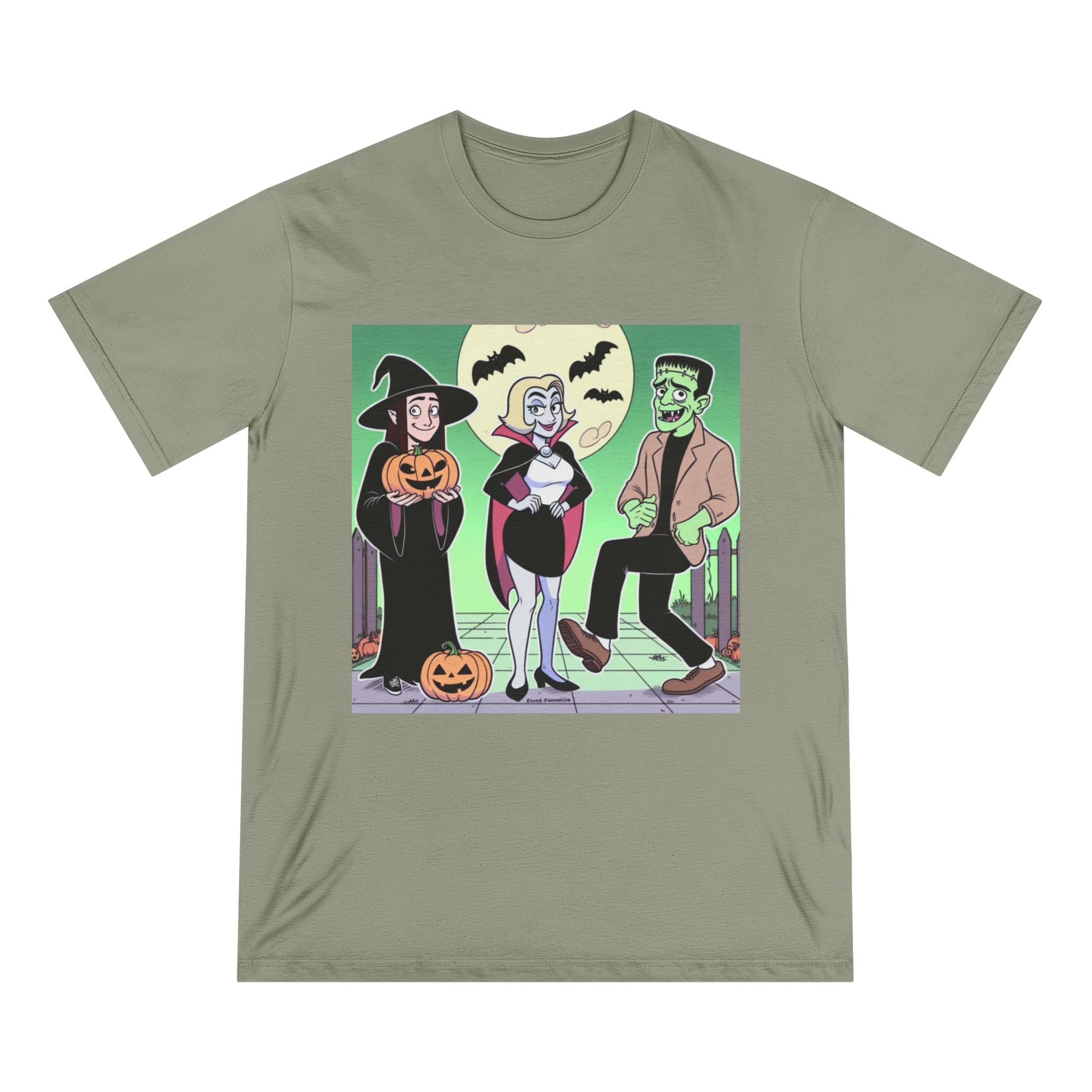 Halloween T-Shirt with Enchanting Shadows Character Design