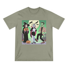 Halloween T-Shirt with Enchanting Shadows Character Design