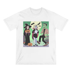 Halloween T-Shirt with Enchanting Shadows Character Design