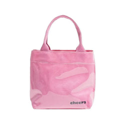 Handbag Cheers Waterproof Double Strap Square Tote