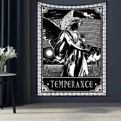 Hanging Astrology Tarot Card Tapestry Wall