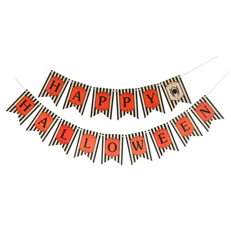 Happy Halloween Banner Decorations