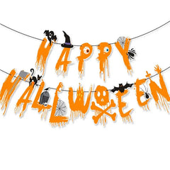 Happy Halloween Banner Decorations Halloween