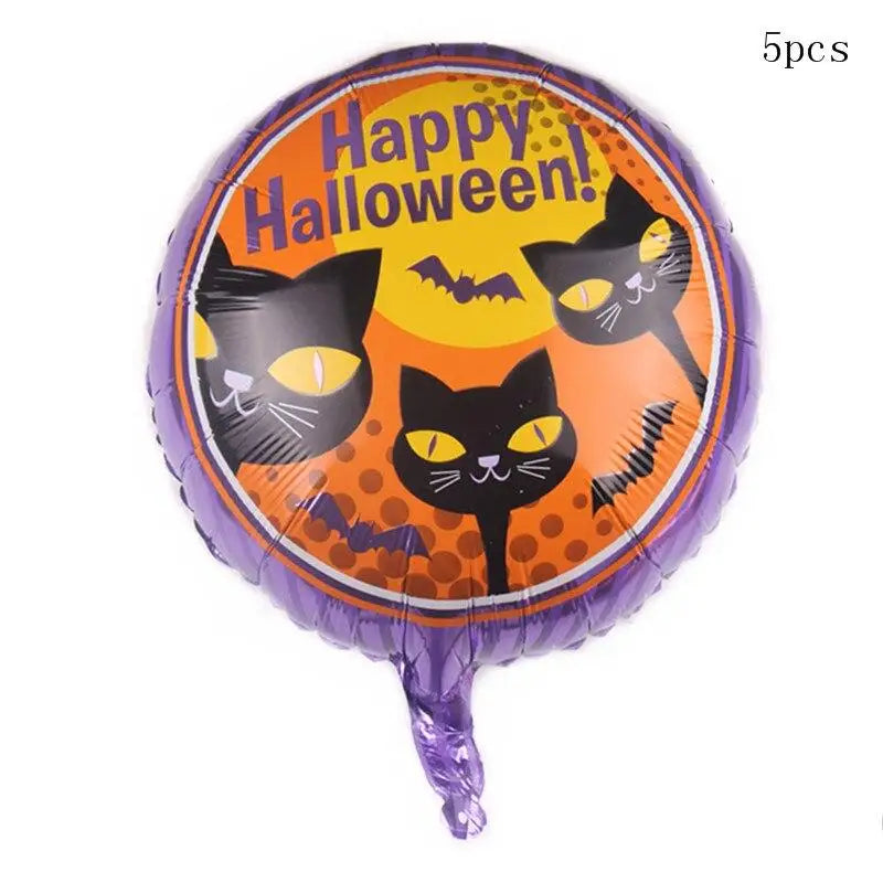 Happy Halloween Pumpkin Ghost Balloon Decorations Halloween