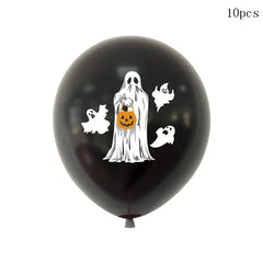 Happy Halloween Pumpkin Ghost Balloon Decorations Halloween