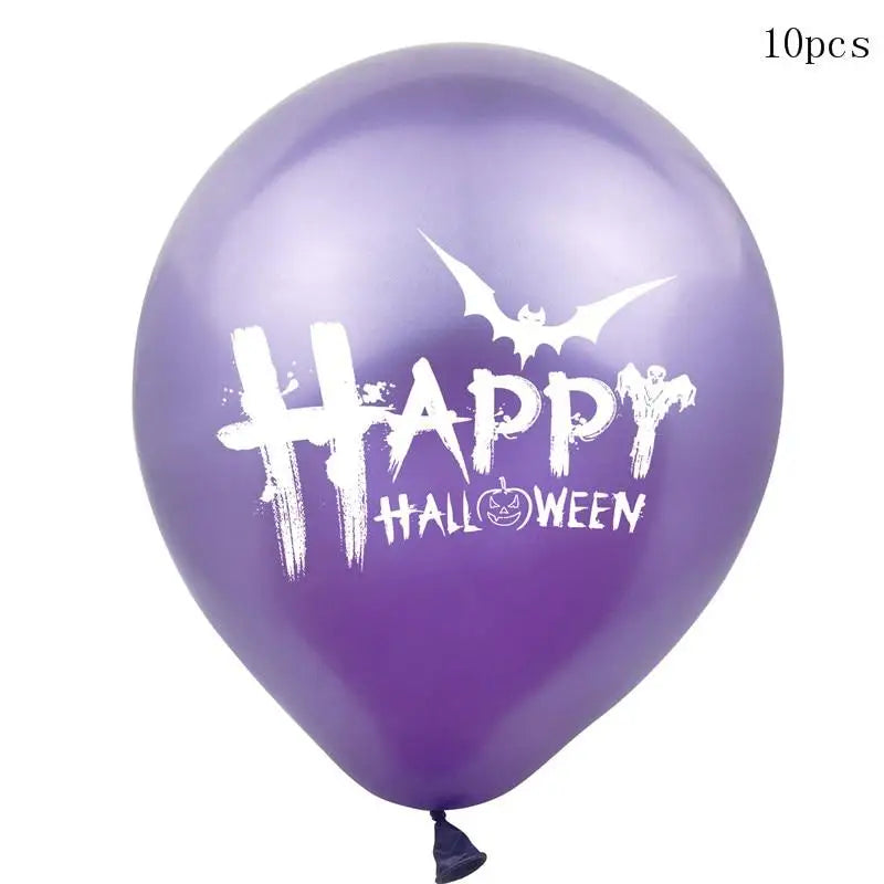 Happy Halloween Pumpkin Ghost Balloon Decorations Halloween