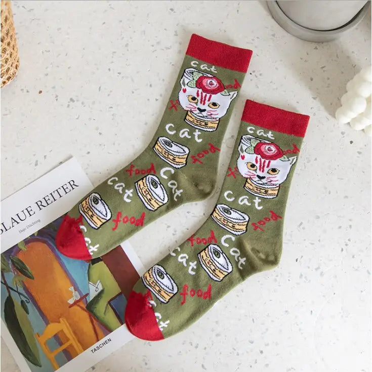 Harajuku Cartoon Cute Socks