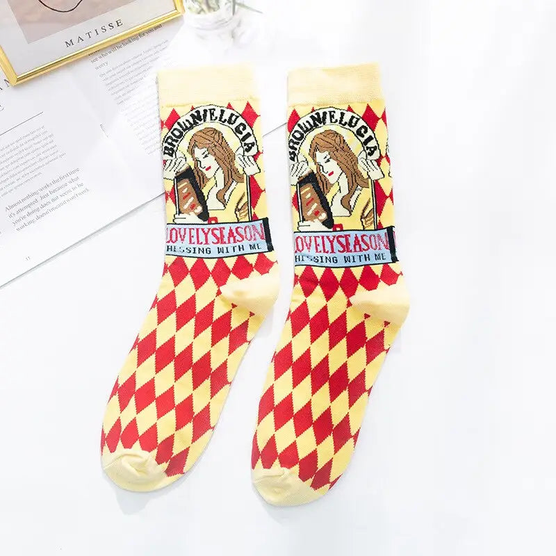 Harajuku Cartoon Cute Socks