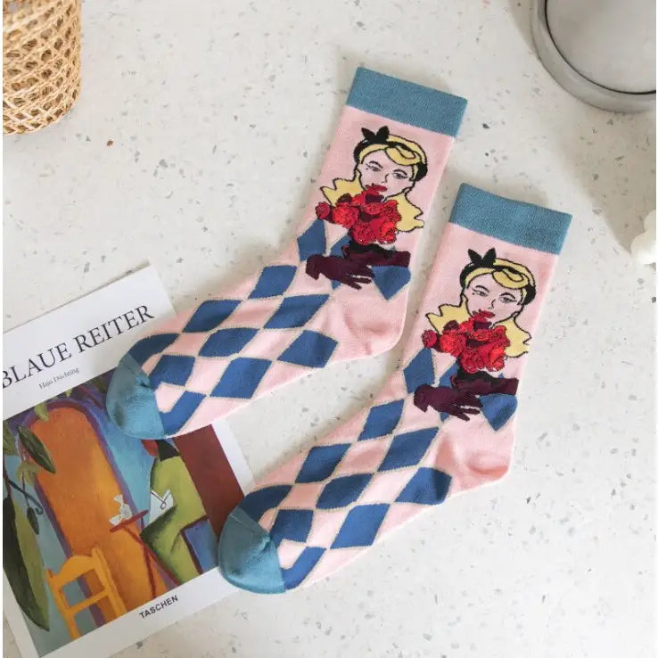 Harajuku Cartoon Cute Socks