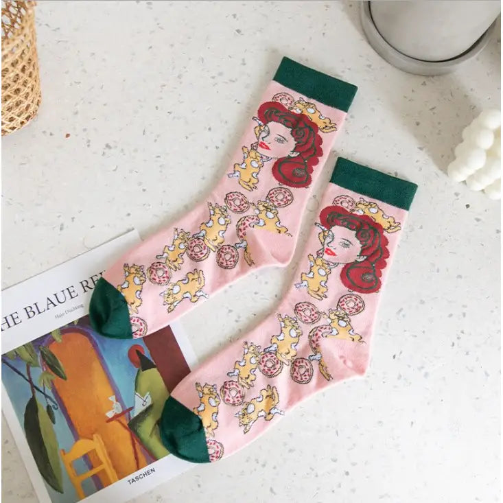 Harajuku Cartoon Cute Socks