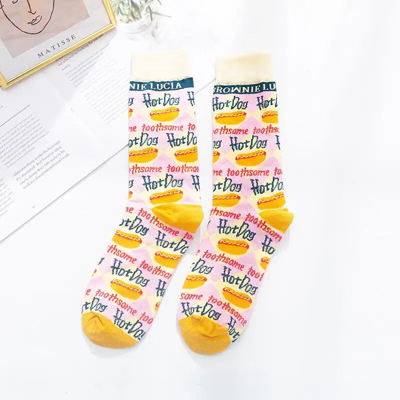 Harajuku Cartoon Cute Socks