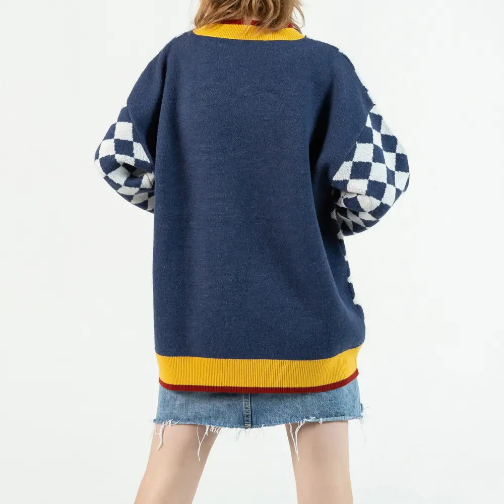 Harajuku Cartoon Krusty Cool Pullover Sweater