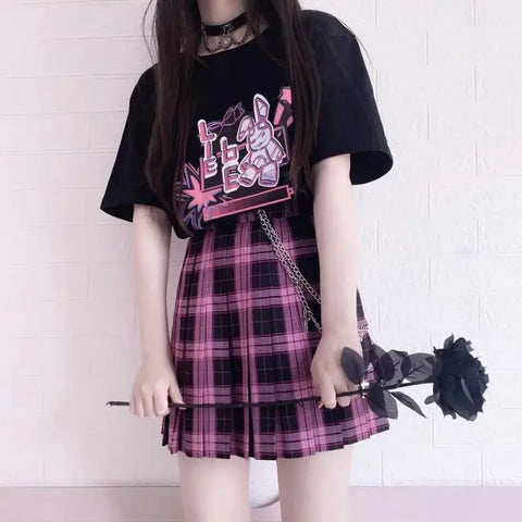 Harajuku Japan Style Cartoon Rabbit T-Shirt