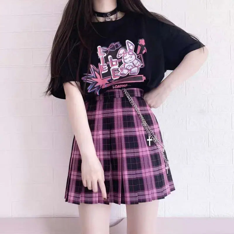 Harajuku Japan Style Cartoon Rabbit T-Shirt