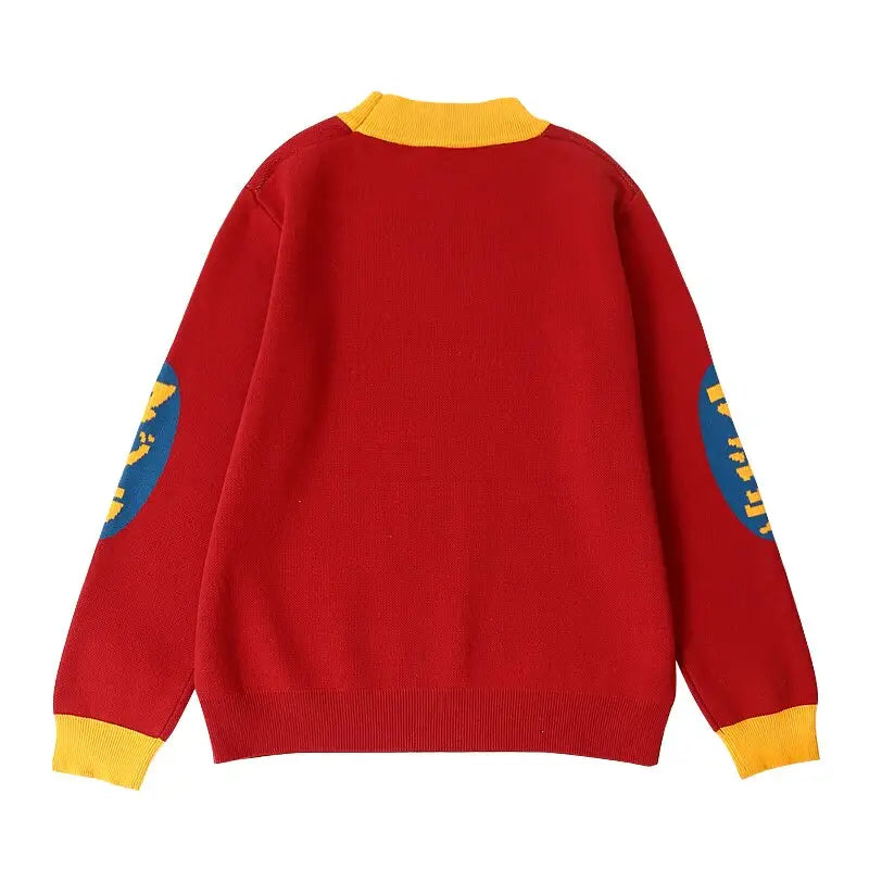Harajuku Monster Knitted Sweater Excellent Quality One Size