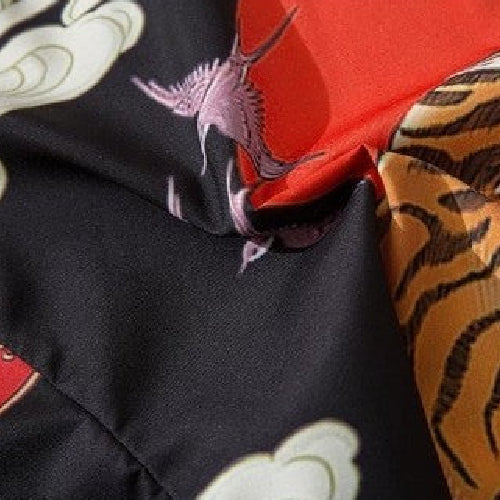 Harajuku Tiger 3/4 Sleeve Kimono - KIMONO