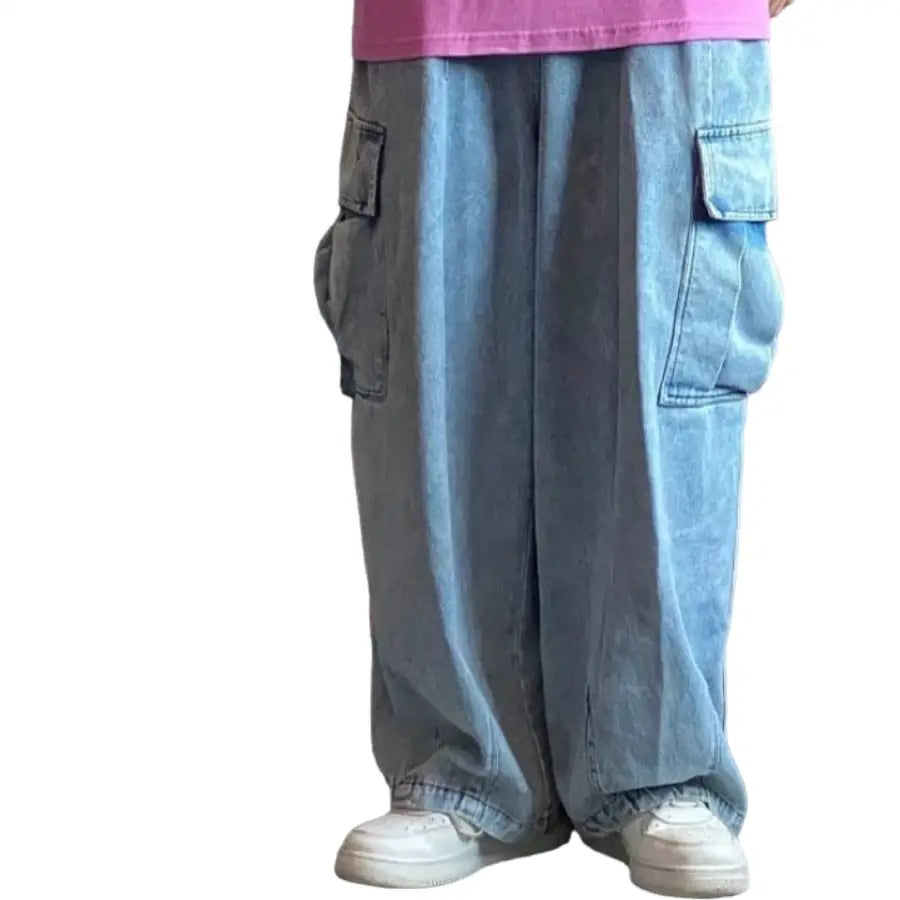 Harajuku Trousers Wide Leg Oversize Cargo Jeans