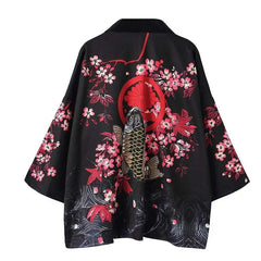 Harajuku Yukata Japanese Kimono - Gold / One Size - KIMONO