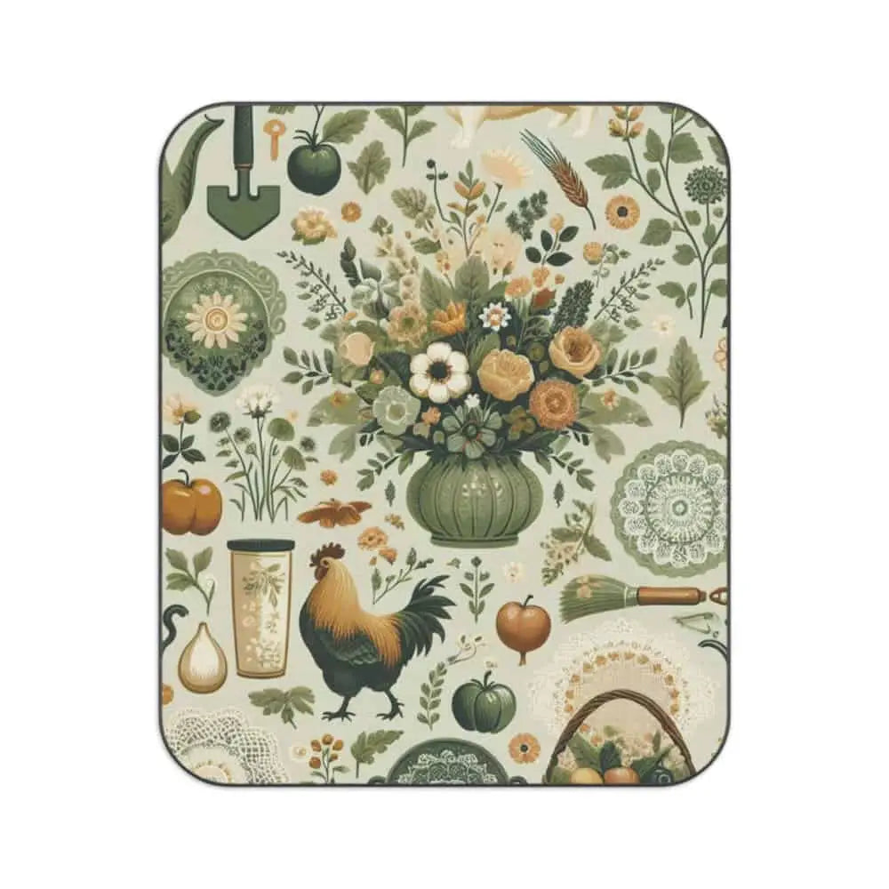 Harper Willow - Cottagecore Picnic Blanket - 61’ × 51’