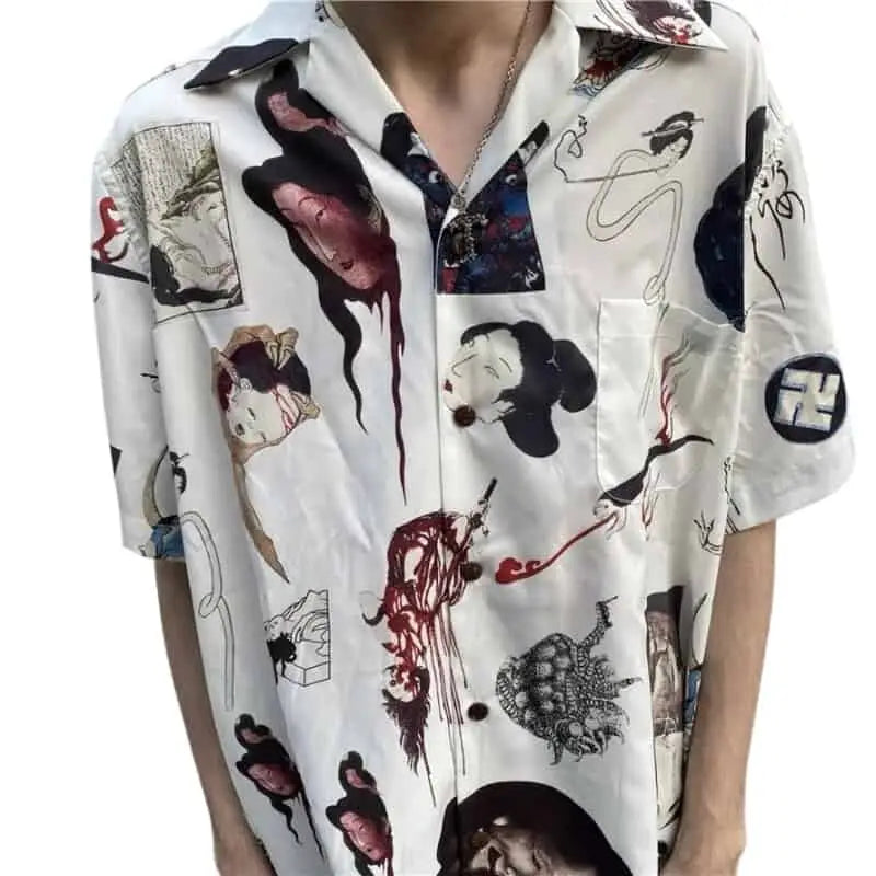 Hawaiian Short Sleeve Shirt for Men