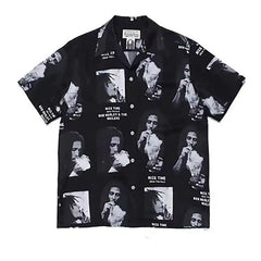 Hawaiian Short Sleeve Shirt for Men Black / S