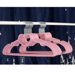 Heart Pattern Durable Clothes Hanger for Closet Organization