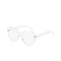 Thumbnail for Heart Rimless Glasses - Clear / One Size