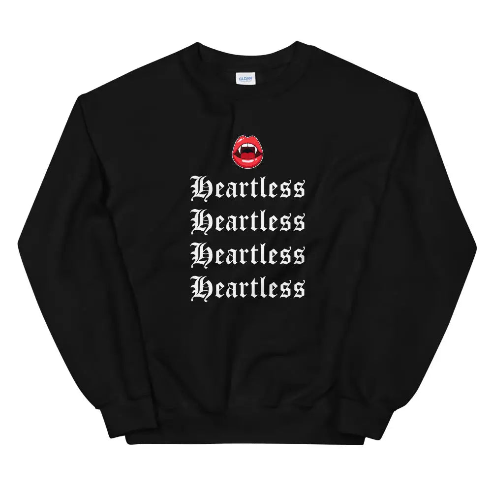 Heartless Female Vampire Sweatshirt