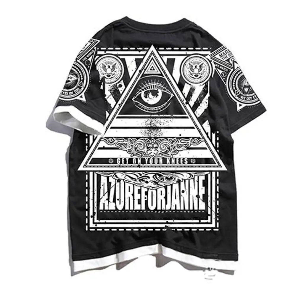 Heavier Cotton T Shirt with Double Stitching Sleeves Adds