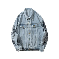 Hello Bileh Demon Denim Jacket