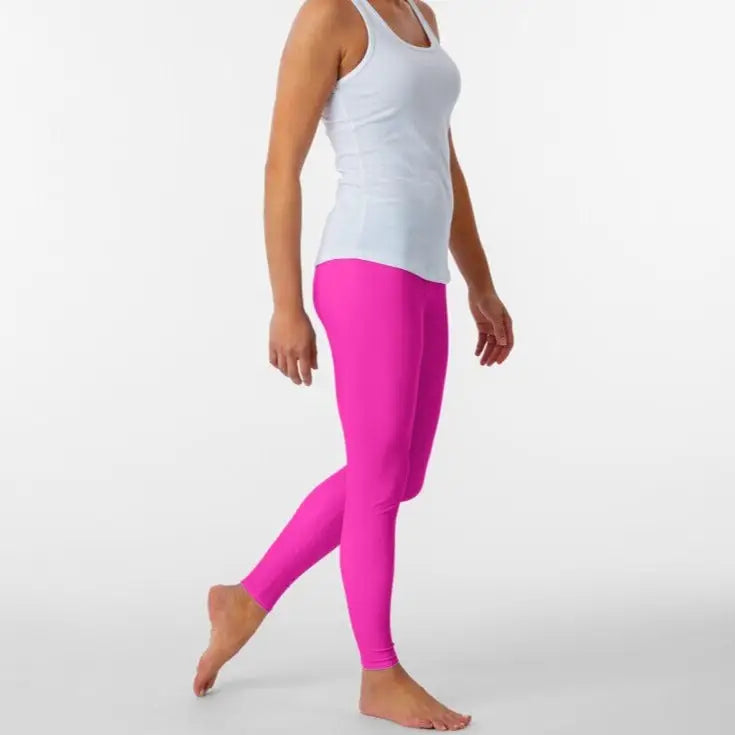 High Elastic Waist Yoga Legging - Leggings