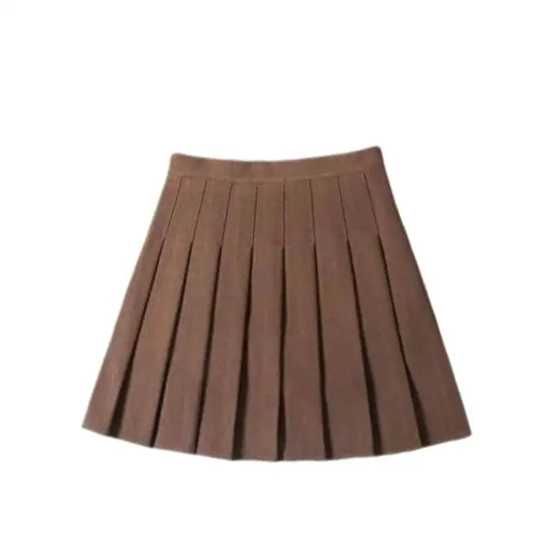 High Waist A Line Pleated Skirts