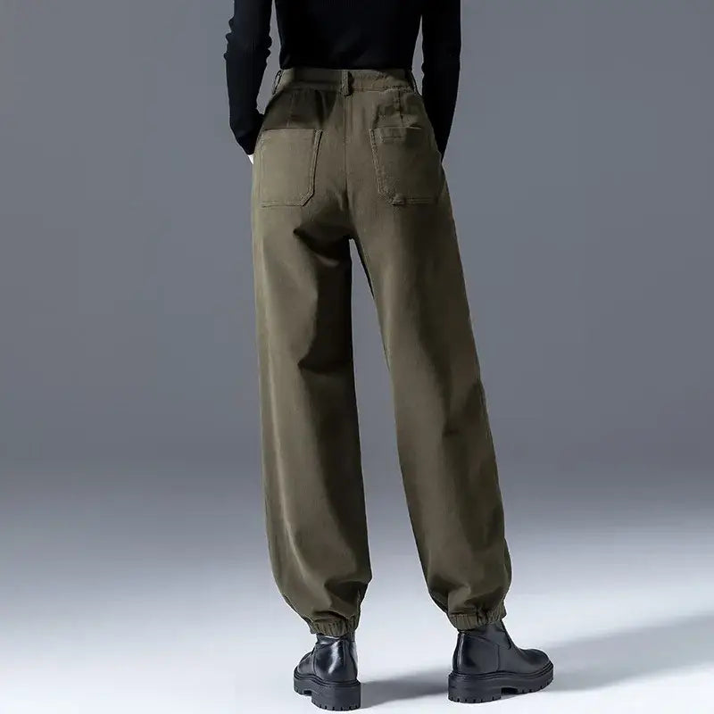 High Waist Casual Pants