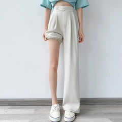 High Waist Loose Wide Leg Pants