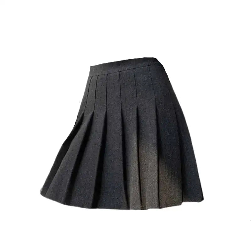 High Waist Pleated A Line Shorts Skirts